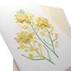 Greeting Card [tomocollage] Paper Collage Card / Spring Pattern 2