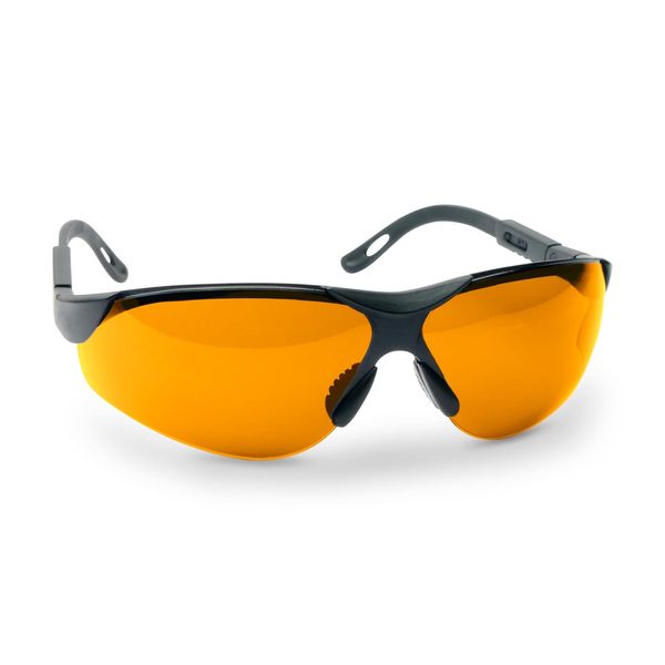 Walker's Game Ear Elite Shooting Amber Hunting Safety Glasses