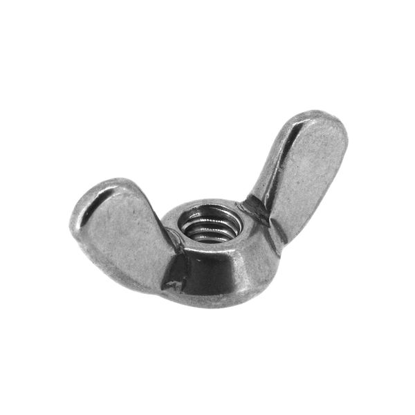 Iron/Chromate (Tan Plated) Cold Butterfly Nut [1 Type] M16 (1 Piece)