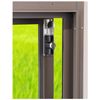 Nomulatec N-1128 Comfort Security Slide Lock with Key for Bay Windows and Sliding Windows