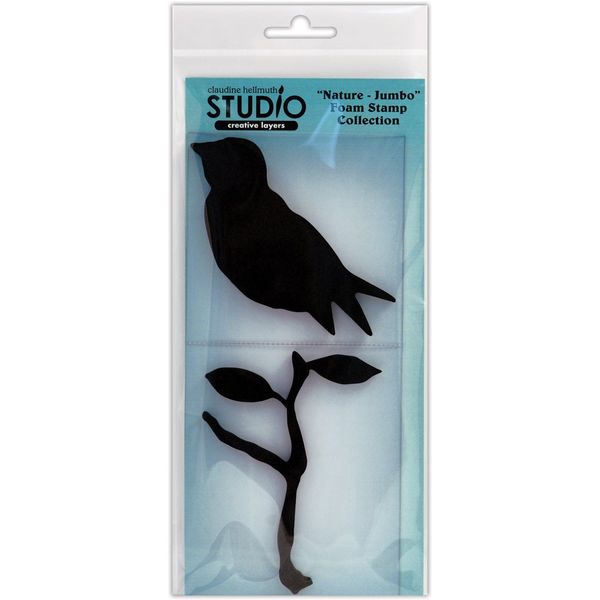 Claudine Hellmuth Stencils CLR Foam Jumbo Nature Stamps