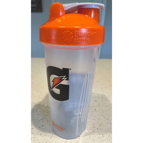 Gatorade Blender Bottle 28oz Sport Mixer Protein Workout Bottle w/ Ball Sealed