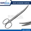 Mayo Dissecting Scissors 9" Curved Stainless Steel German Grade