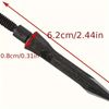 JIANZD 12pcs Vintage Armor-Piercing Arrows with Triangular Willow Leaf Replaceable Heads Boxed