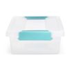 Sterilite Large Clip Storage Box, 12 Pack, and Small Clip Storage Box, 6 Pack