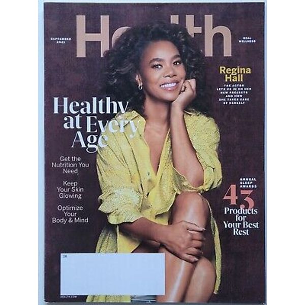 REGINA HALL September 2021 HEALTH Magazine