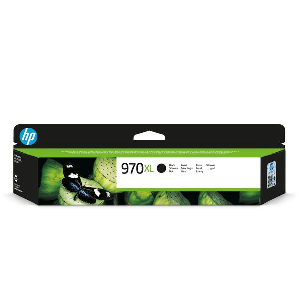 HP CN625AE 970XL High Yield Original Ink Cartridge, Black, Single Pack