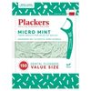 Plackers Micro Mint Dental Floss Picks - Fresh Mint Flavor, 150 Count