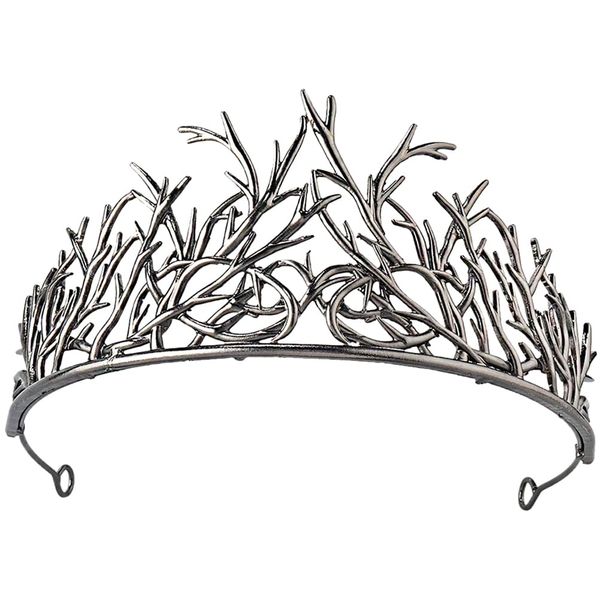 Lurrose Crown of Leaves Birthday Crown Bride Headband Tiara for Bridal Small Tiara Crowns Tiaras Birthday Tiara Bridal Hair Accessories Wedding Bridal Decors Branch Crown Wedding Crowns