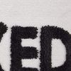 U.saf Soft "Get Naked" Slogan Bath Mat (White)