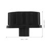 2Pcs Timer Switch Knob Replacement for Air Fryer Oven, Universal Microwave Control Knobs Adaptors Timer Rotary Switch Kitchen Accessory for Gas Grill