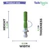 TalkTools Sensi Wee Round Textured Tip (Green)