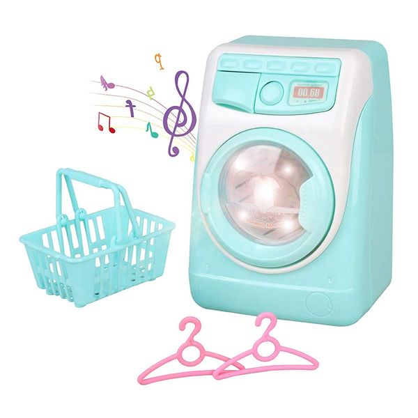 Coherny Mini Simulation Dollhouse Furniture Kitchen Toys Kids Children Play House Toy Washing Machine