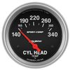 Auto Meter 3536 Sport-Comp Electric Cylinder Head Temperature Gauge