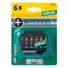 wolfcraft Bit Box Crosshead (PH 1–3), 7 Pcs. I 2976000 I 6 Solid bits in various sizes, incl. bit holder