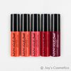 1 NYX Liquid Suede Cream Lipstick - Mini Size Set "LSCLSET03 - Red & Orange"