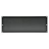 kenable Blanking Plate Solid 4U for Comms Data Cabinet Rack 19 inch Black