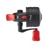 Abu Garcia Max X Spincast Reels, Black/Red, 10