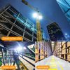 LED Temporary Work Light 60Watt High Bay Work Lights Construction Jobsite 9000Lm