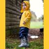 Beck Jungen Baustelle Gummistiefel, Grau, 22 EU