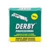 Derby Professional Single Edge Razor Blades, 100-ct (green)