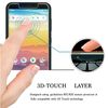 beukei (3 Pack) Compatible for ATT Calypso (U318AA) Screen Protector Tempered Glass, Touch Sensitive,Case Friendly, 9H Hardness