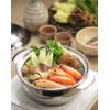 IH Compatible Earthenware Pot Style Stainless Steel Pot Fall Colors