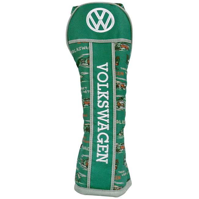 Leatherx VWHC-1803 Volkswagen Headcover for Utility, Green