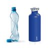 Guzzini Bottles, Polyester copolymer, Polypropylene, Stainless Steel, Bright red, One Size