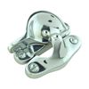10 Traditional Solid Brass Window Sash Lock Bright Chrome | Renovator's Supply