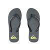 Quiksilver Men's Molokai Core Sandals, charcoal