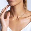 14K Solid Yellow Gold Number 7 Necklace Chain Pendant Charm Only