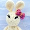 Crochet Pattern - Bunny Rabbit Printed Pattern Booklet - Learn to Crochet Complete Beginner Pattern