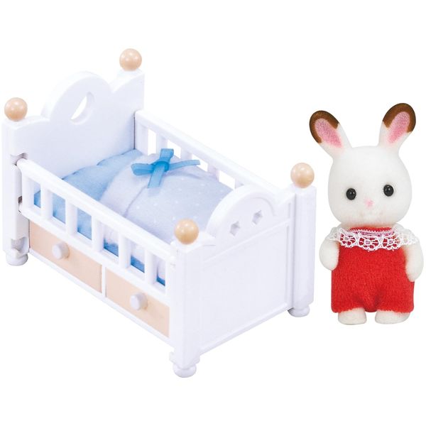 Sylvanian Families Doll Furniture Set DF-13 Chocolat Rabbit Baby Furniture Set