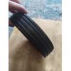 7 Inch Hard Rubber Wheel, Set Of 2