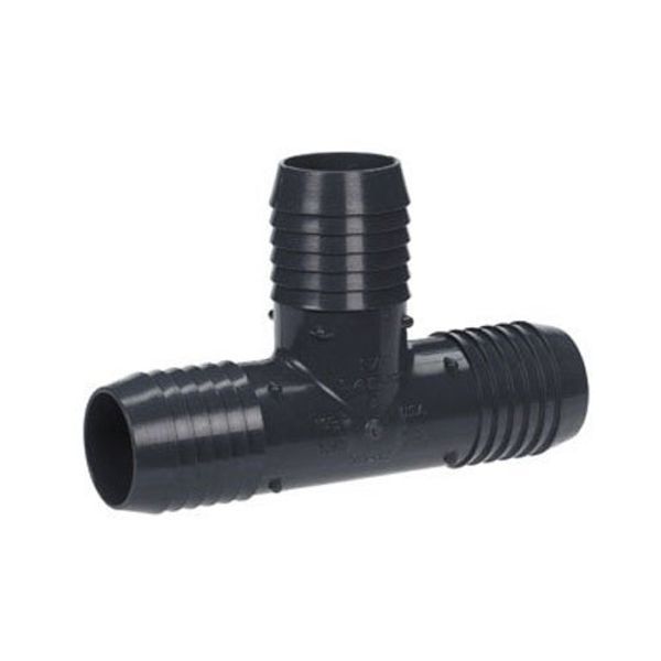 Lasco 1-1/4 in. Insert x 1-1/4 in. Dia. Insert PVC Tee