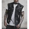 SUMA SHOP Skull Flag Embroidered Iron Sew On Patch