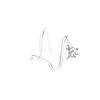 OnFireGuy Clear Acrylic Plate Display Easel 3" Rod, Qty: 1