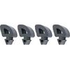 67-72 CHEVY PICK UP HOOD SIDE RUBBER BUMPERS