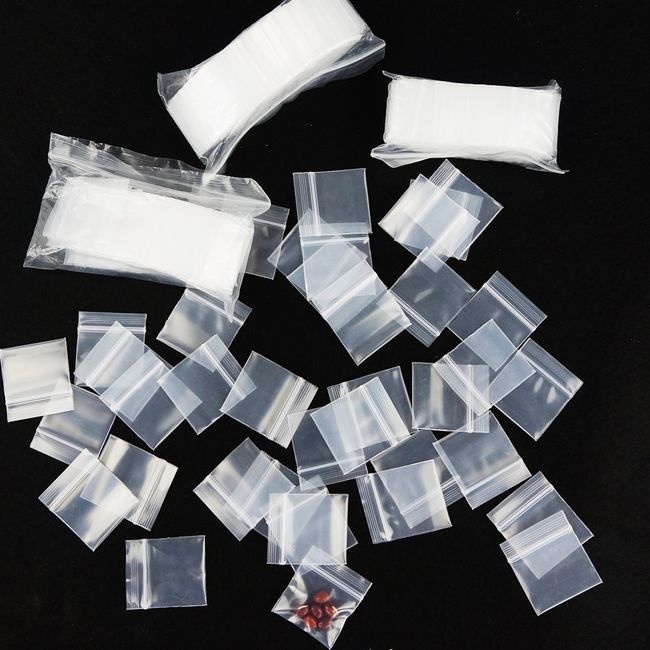 Zip Lock Plastic Bags 1000pcs, Ziplock Bag 1000pcs Small