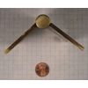 SUGATSUNE #3535-PB SOLID POLISHED BRASS BUTT HINGE, 3-1/2" HEIGHT, 3-1/2" WIDTH