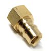 3/8" Natural Gas Quick Connect Fitting LP Gas Propane Hose Quick Disconnect Kit,