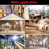 LED Temporary Work Light 80W 5000K Jobsite Building Construction Hanging Lights 