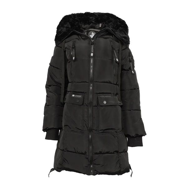 Canada Weather Gear Women's Puffer Jacket - Black / S