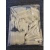 100pcs Empty 0.07oz Slimline Lip Gloss Balm Tubes Natural / Clear Container Bulk