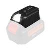 USB Power Source Adapter Charger DCB090 Replacement, Compatible with Dewalt 18V 20V Lithium-ion Battery with LED Light