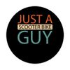 Motorroller - Rollerfahrer Moped Scooter Mofa Roller PopSockets mit austauschbarem PopGrip