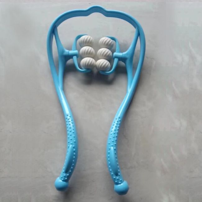 Neck Massager for Neck Shoulder Trigger Point Plastic Pressure