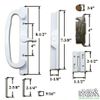 Patio Door Handle Kit Compatible With Pella Thermaster Sliding Doors Handle Kit