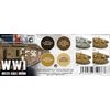 AK Interactive 3rd Gen WWI British Colors Modulation Set # 11644